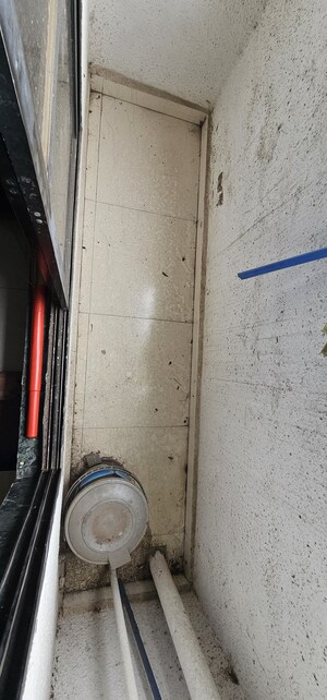 Bathroom in 2 BHK Apartment at Shanti Nilkanth Heights, Kalamboli – for Sale