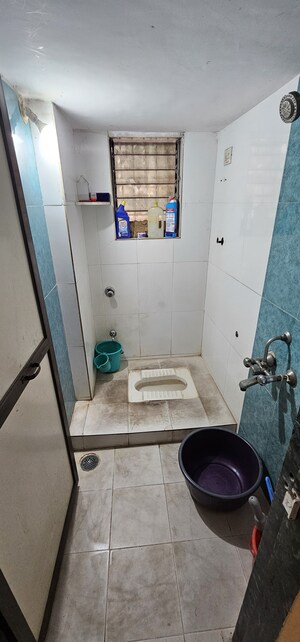 Bathroom in 2 BHK Apartment at Shanti Nilkanth Heights, Kalamboli – for Sale