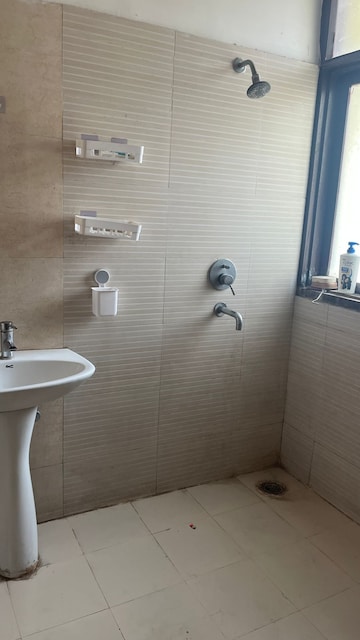 Bathroom in 3 BHK Apartment at Maya Garden City, Lohgarh – for Rent