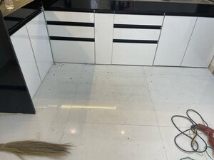 Kitchen in 1 BHK Apartment at Duville Riverdale Heights, Kharadi – for Rent