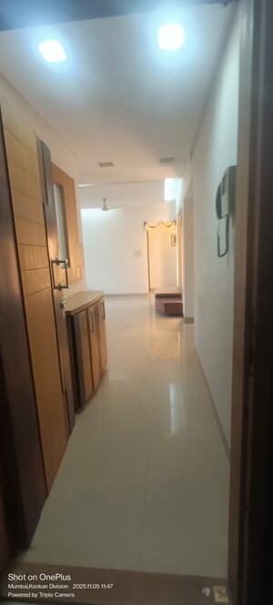 Living Room in 3 BHK Apartment at Santvani Tower, Borivali West – for Rent