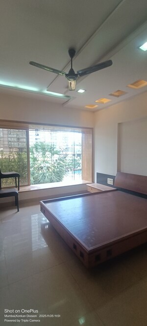 Master Bedroom in 3 BHK Apartment at Santvani Tower, Borivali West – for Rent