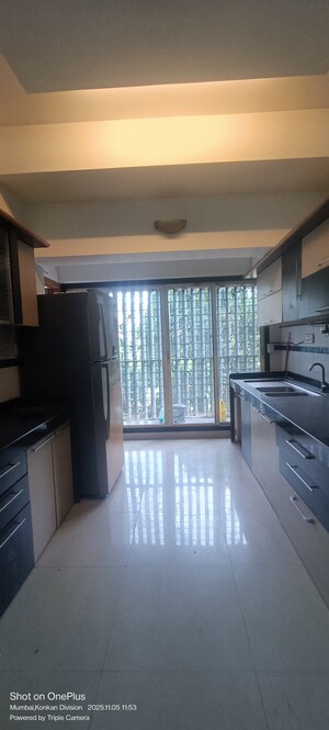 Kitchen in 3 BHK Apartment at Santvani Tower, Borivali West – for Rent