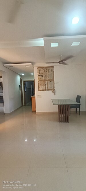Dining Room in 3 BHK Apartment at Santvani Tower, Borivali West – for Rent