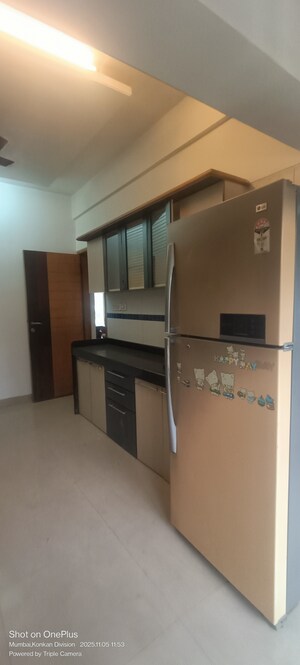 Kitchen in 3 BHK Apartment at Santvani Tower, Borivali West – for Rent