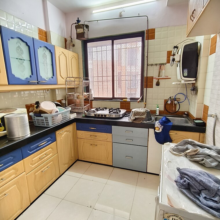 Kitchen, kshitij-chs 2 Bedroom 1000 Sq.Ft. Apartment In Goregaon East Mumbai 9399907
