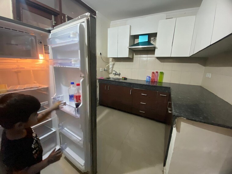 Kitchen, ambala highway 4 Bedroom 1800 Sq.Ft. Apartment In Ambala Highway Zirakpur 9399924