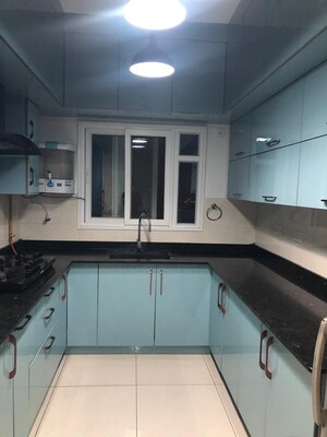 Kitchen in 3.5 BHK Apartment at L&T Raintree Boulevard, Hebbal – for Sale