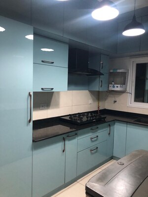 Kitchen in 3.5 BHK Apartment at L&T Raintree Boulevard, Hebbal – for Sale