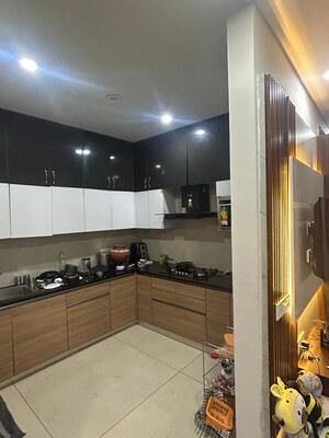 Kitchen in 3 BHK Apartment at Maya Green Lotus Saksham, International Airport Road – for Rent