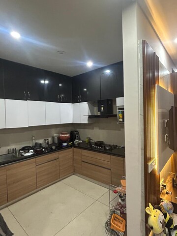 Kitchen in 3 BHK Apartment at Maya Green Lotus Saksham, International Airport Road – for Rent