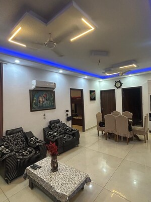 Living Room in 3 BHK Apartment at Maya Green Lotus Saksham, International Airport Road – for Rent