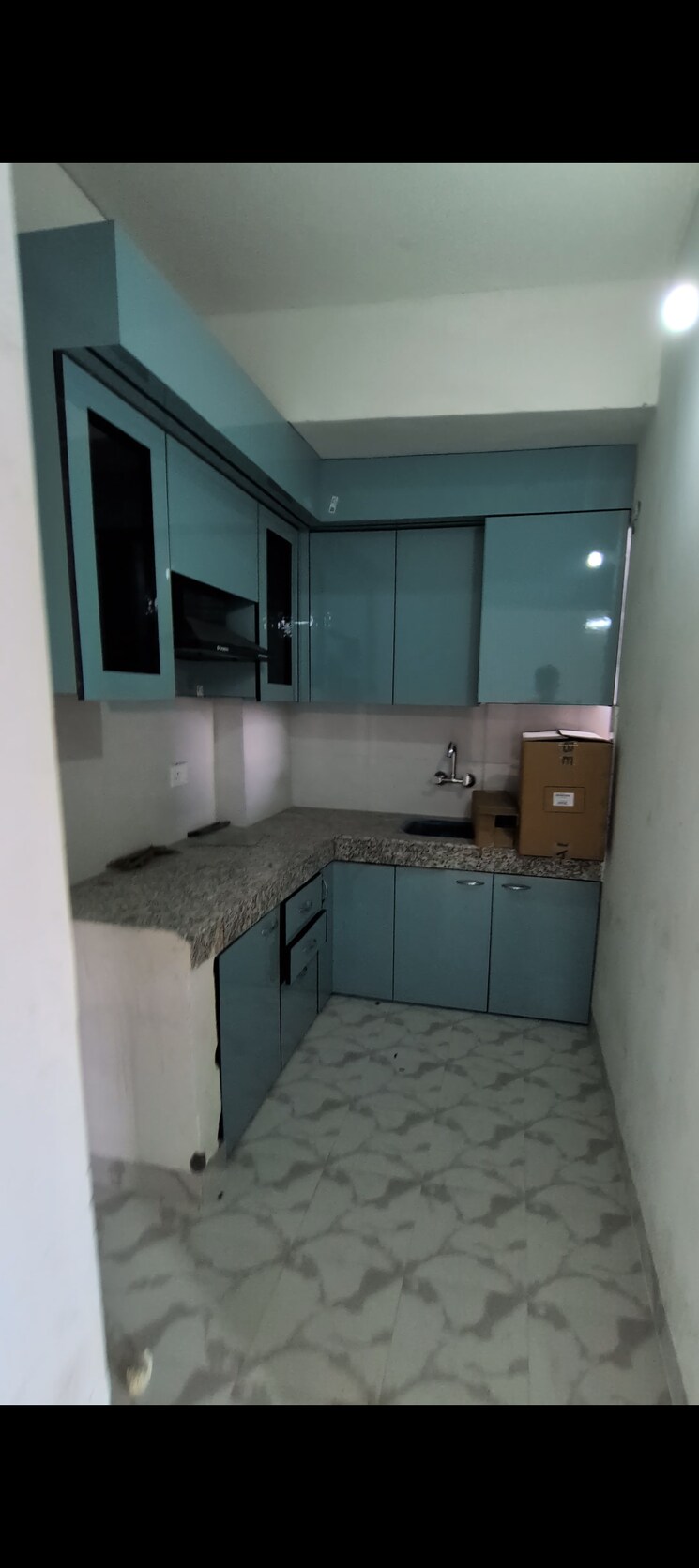 Kitchen, aditya-vrinda-homes-phase-2 1 Bedroom 338 Sq.Ft. Apartment In Shahpur Bamheta Ghaziabad 9400868