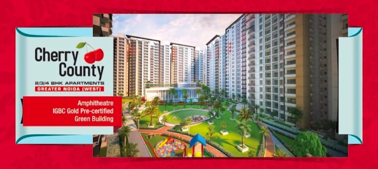 Master Plan, aba-cherry-county 2 Bedroom 891 Sq.Ft. Apartment In Tech Zone 4 Greater Noida Greater Noida 9400989