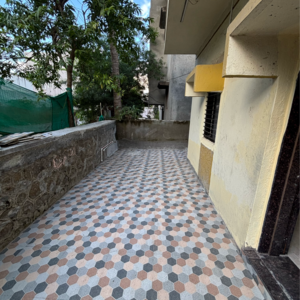 Balcony in 1 BHK Villa at Savedi – for Rent