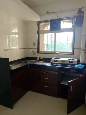Kitchen in 1 BHK Apartment at Dosti Daffodil, Wadala East – for Rent
