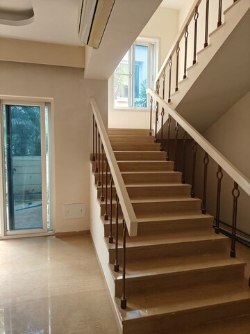 Staircase in 4 BHK Villa at Aditya Royal Palm, Shaikpet – for Rent