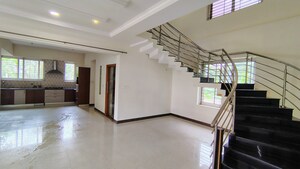 Staircase in 4 BHK Villa at Thanisandra – for Rent