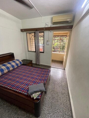 Bedroom in 1 BHK Apartment at Hill Garden, Manpada – for Rent