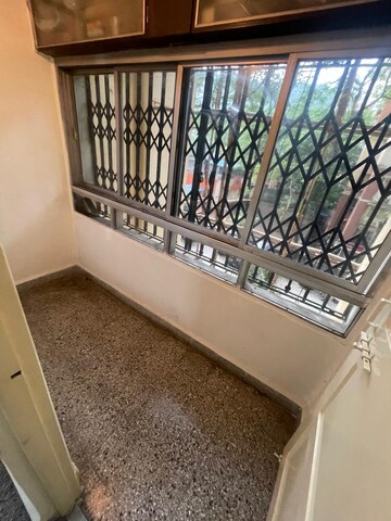 Balcony in 1 BHK Apartment at Hill Garden, Manpada – for Rent