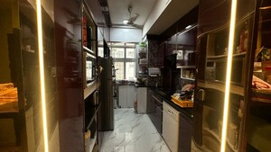 Kitchen in 3 BHK Builder Floor at Emaar The Palm Drive-Palm Studios, Sector 66 – for Sale