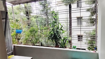 Balcony in 2.5 BHK Apartment at Vrindavan Complex Kothrud, Kothrud – for Rent