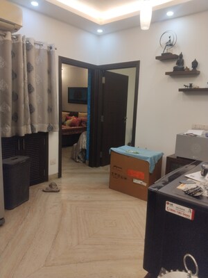 Living Room in 3 BHK Apartment at Sarita Vihar – for Sale