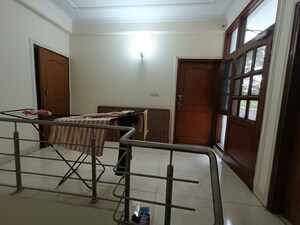 Staircase in 4 BHK Apartment at Bancourt Apartment, Sector 43 – for Rent