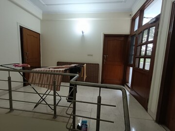 Staircase in 4 BHK Apartment at Bancourt Apartment, Sector 43 – for Rent