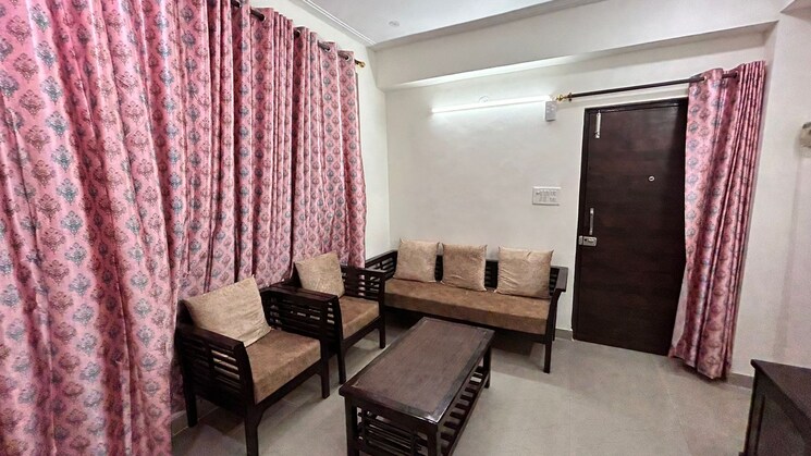 Living Room, nilaya-greens 2 Bedroom 852 Sq.Ft. Apartment In Raj Nagar Extension Ghaziabad 9401465