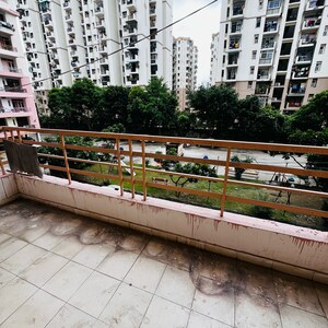 Balcony in 2 BHK Apartment at Nitishree Aura Chimera, Raj Nagar Extension – for Rent