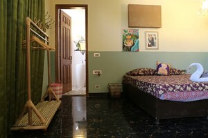 Bedroom in 3 BHK Apartment at Greater Kailash I – for Rent