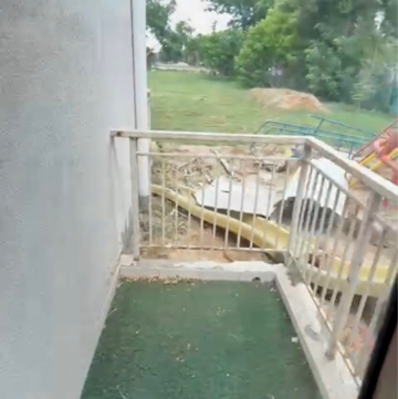 Balcony in 3 BHK Apartment at Adore Samriddhi, Sector 89 – for Sale