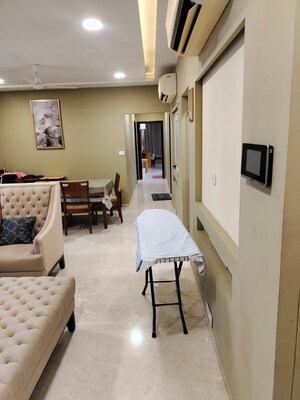 Living Room in 3 BHK Apartment at Oberoi Realty Exquisite, Goregaon East – for Rent