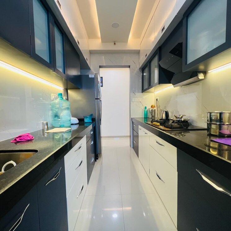 Kitchen, shapoorji-pallonji-joyville 2 Bedroom 595 Sq.Ft. Apartment In Bolinj Palghar 9402245