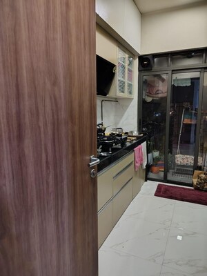 Kitchen in 3 BHK Apartment at Lodha Sterling, Kolshet Road – for Sale