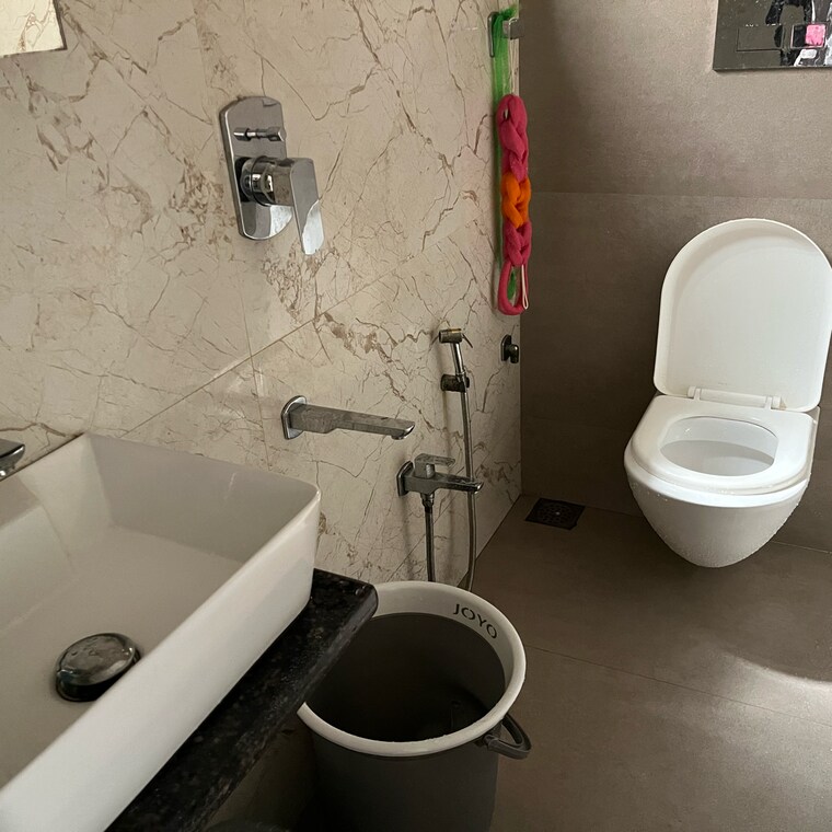 Bathroom, shivmandiri-chsl 2 Bedroom 550 Sq.Ft. Apartment In Sanpada Sector 1 Navi Mumbai 9402415
