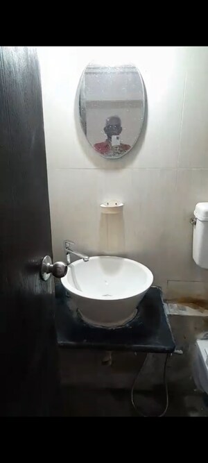 Bathroom in 3 BHK Apartment at Runwal Garden City, Balkum Pada – for Rent