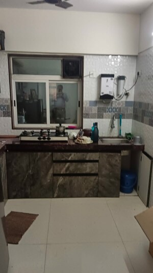 Kitchen in 1 BHK Apartment at Samta Chs Airoli, Airoli – for Rent