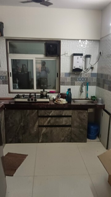 Kitchen in 1 BHK Apartment at Samta Chs Airoli, Airoli – for Rent
