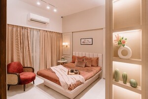 Bedroom in 1 BHK Apartment at Satre Happynest, Kanjurmarg East – for Sale