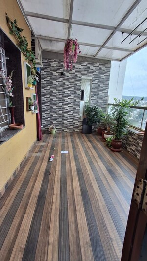 Balcony in 2 BHK Apartment at Mohite Paradise G, Anand Nagar – for Rent