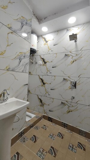 Attached Bathroom in 3 BHK Builder Floor at Govindpuri – for Sale