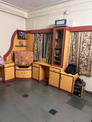 Living Room in 1 BHK Independent House at Pathare Complex, Kharadi – for Rent