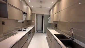 Kitchen in 4 BHK Apartment at Khar West – for Rent