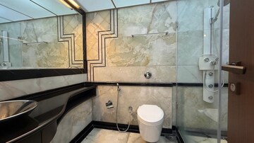 Bathroom in 4 BHK Apartment at Khar West – for Rent