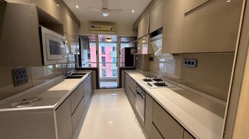 Kitchen in 4 BHK Apartment at Khar West – for Rent