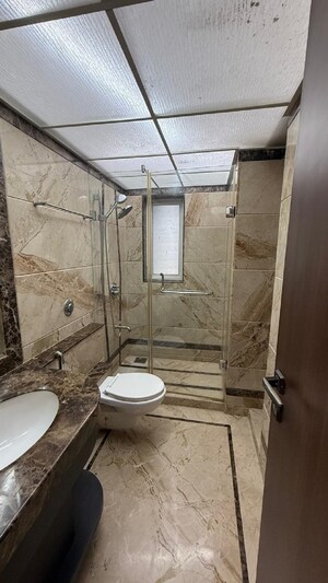 Bathroom in 4 BHK Apartment at Khar West – for Rent
