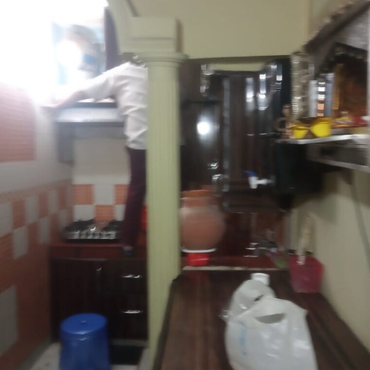 Kitchen, lajpat nagar ii 1 Bedroom 500 Sq.Ft. Builder Floor In Lajpat Nagar ii Delhi 9403289