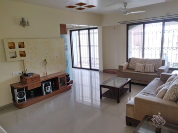 Living Room in 3 BHK Apartment at Amit Ved Vihar Phase 2, Kothrud – for Rent
